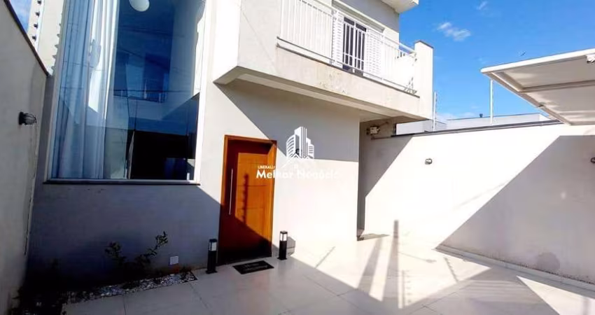 Casa à venda com 3 dormitórios e 1 suítes no Condomínio Reserva Riviera em Campinas/SP