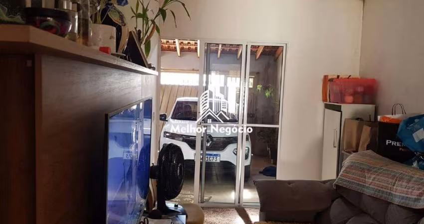 Casa com 02 Dormitórios à venda, no Residencial Campo Florido em Campinas/SP.