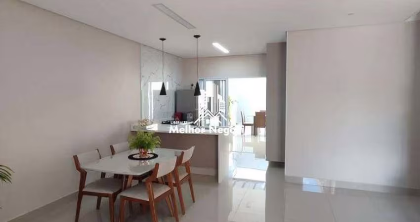 Casa térrea de 130m² com 3 dormitórios sendo um suíte no Parque Nova Carioba em Americana- SP