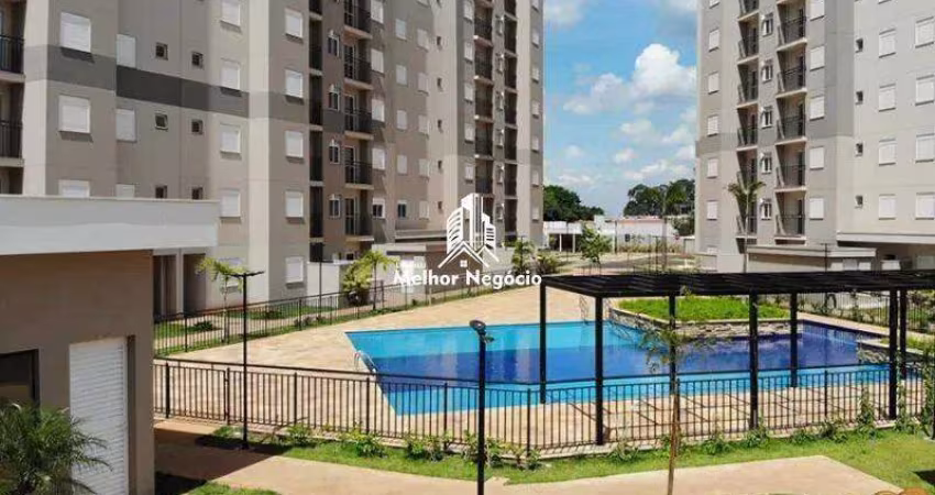 Apartamento 45m² à venda, 2 Dormitórios (Quartos), 1 banheiro no Condomínio Terras Altas - Bairro Pompéia, Piracicaba, SP
