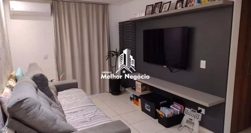 Apartamento 70m² à venda, 3 Dormitórios (Quartos), 2 banheiros no Bairro Dois Córregos - Piracicaba SP