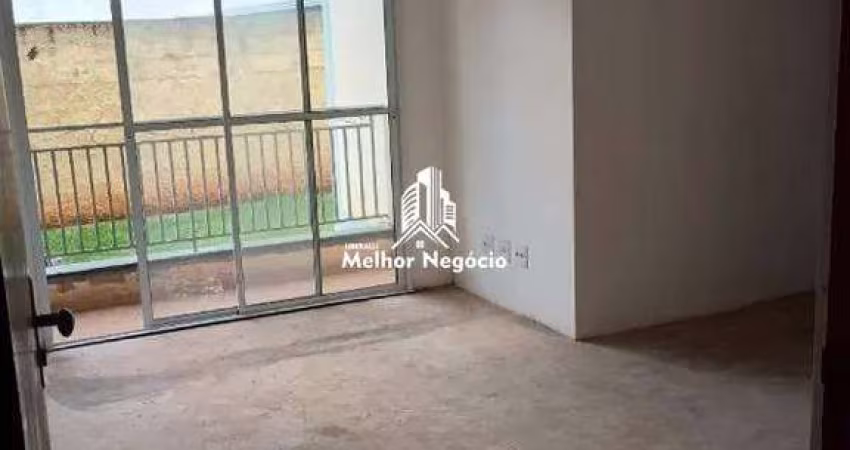 Apartamento 55m² à venda, 2 Dormitórios (Quartos), 1 banheiro no Residencial Di Mônaco Bairro Jardim Adelaide, Hortolândia, SP