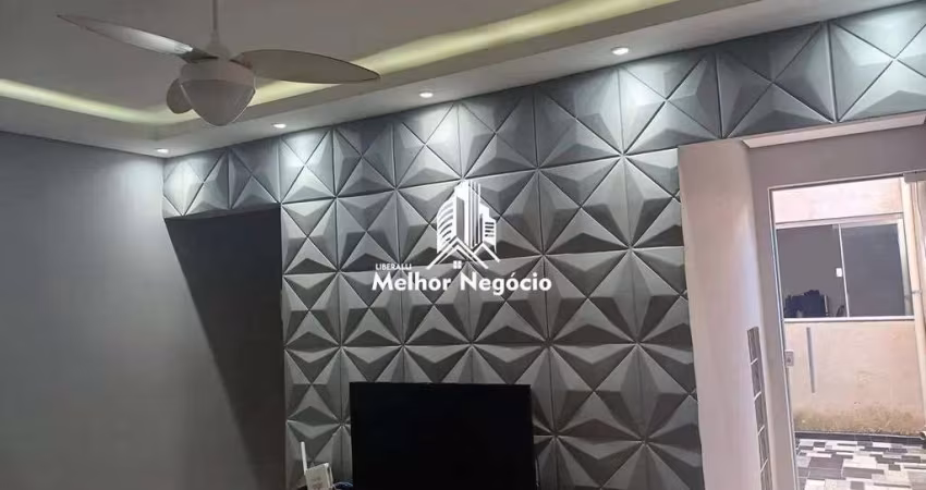 Casa 112,50m² de construção, à venda, 4 Dormitórios (Quartos), 2 banheiros - Água Branca, Piracicaba, SP