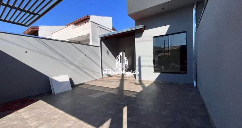 Casa nova de 2 Dormitórios sendo uma suíte no Jardim Boer em Americana/sp