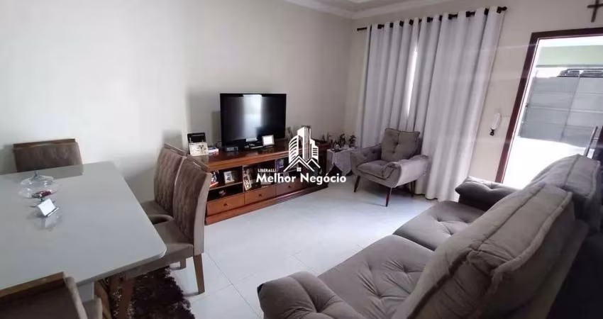 Casa 120m² de construção, à venda, 2 Dormitórios (Quartos), 2 banheiros Conjunto Residencial Mário Dedini, Piracicaba, SP,