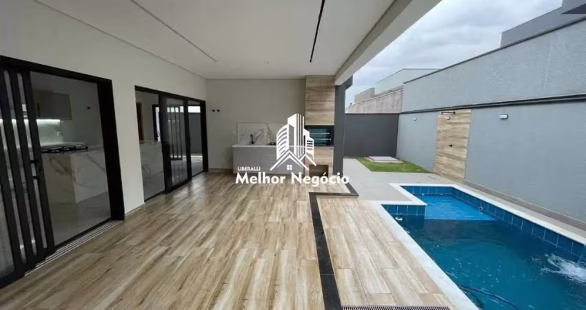 Casa com 04 dormitórios (04 suítes) à venda no Residencial Royal Garden, Paulínia - SP
