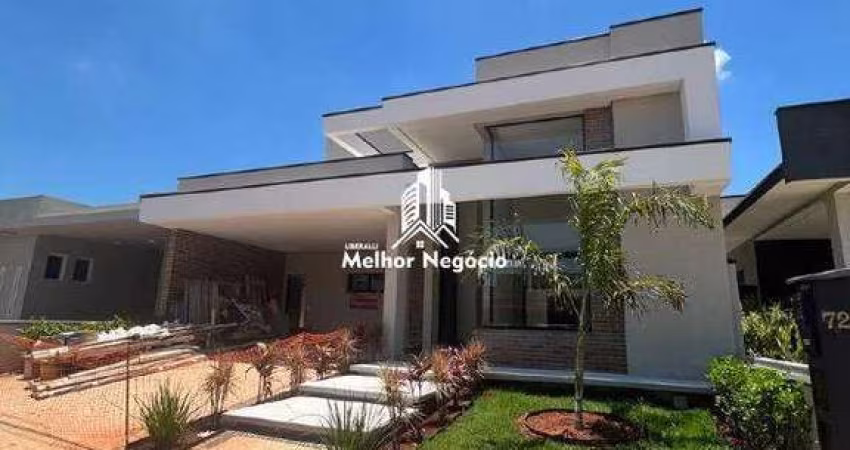 Casa à venda com 03 quartos (3 suítes), no Condomínio Residencial Royal Garden em Paulínia/SP