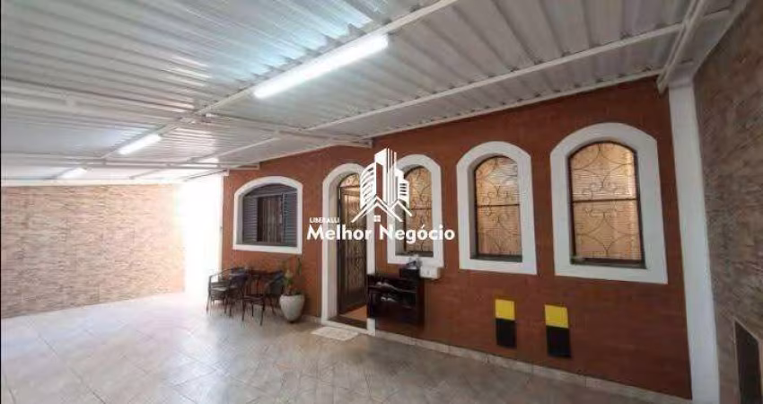 Casa à venda com 03 dormitórios (1 quarto), sendo 01 suíte, no bairro Vila Campos Sales, Campinas - SP