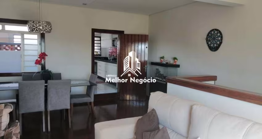 Casa Sobrado com salão comercial à venda na Vila Carlos Basso em Sumaré/SP