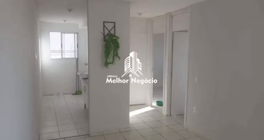 Apartamento 44m² à venda, 2 Dormitórios (Quartos), 1 banheiro no Condomínio Parque Ville Jardim Nova Suíça, Piracicaba - SP,