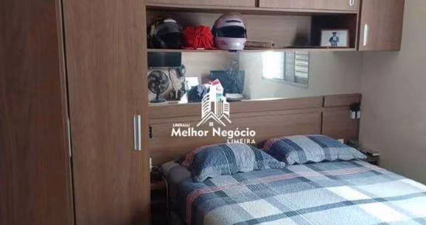 Apartamento à venda no Condomínio Parque dos Alpes – Bairro Jardim da Colina Verde, Limeira, SP Apartamento térreo com 2 dormitórios, 1 banheiro e 1 v