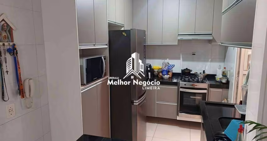 Apartamento à venda no Condomínio Parque dos Alpes – Bairro Jardim da Colina Verde, Limeira, SP Apartamento térreo com 2 dormitórios, 1 banheiro e 1 v