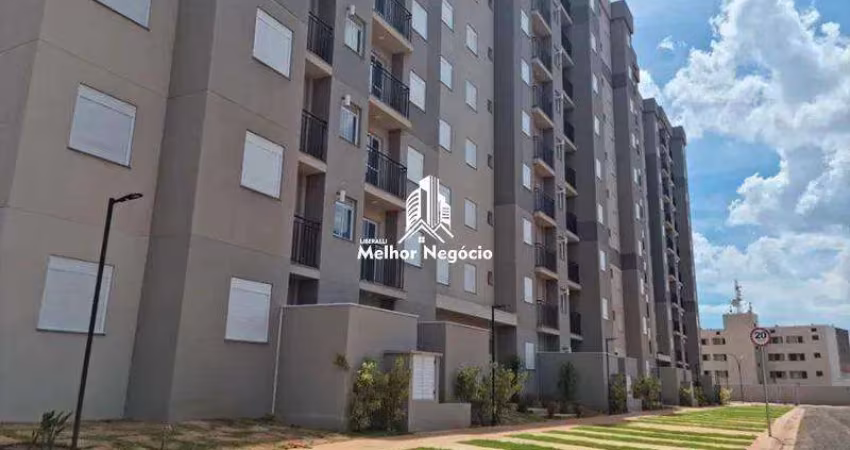 Apartamento 45m² à venda, 2 Dormitórios (Quartos), 1 banheiro no Condomínio Terras Altas - Bairro Pompéia, Piracicaba, SP