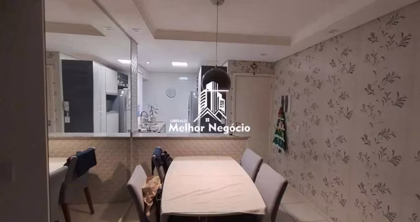 Apartamento 70m² à venda, 3 Dormitórios (Quartos), 2 banheiros no Bairro Dois Córregos - Piracicaba SP