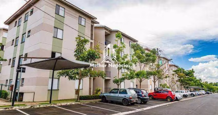 Apartamento 56m² à venda, 2 Dormitórios (Quartos), 1 banheiro -Condominio Engenho Resende - Vale do Sol, Piracicaba, SP