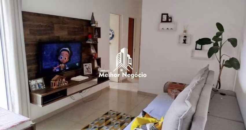 Apartamento 56m² à venda, 2 Dormitórios (Quartos), 1 banheiro -Condominio Engenho Resende - Vale do Sol, Piracicaba, SP