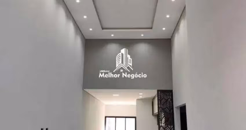 Casa à venda, 3 Quartos, 2 banheiros Condomínio Villagio Clotilde Brossi - Água Branca - Piracicaba SP