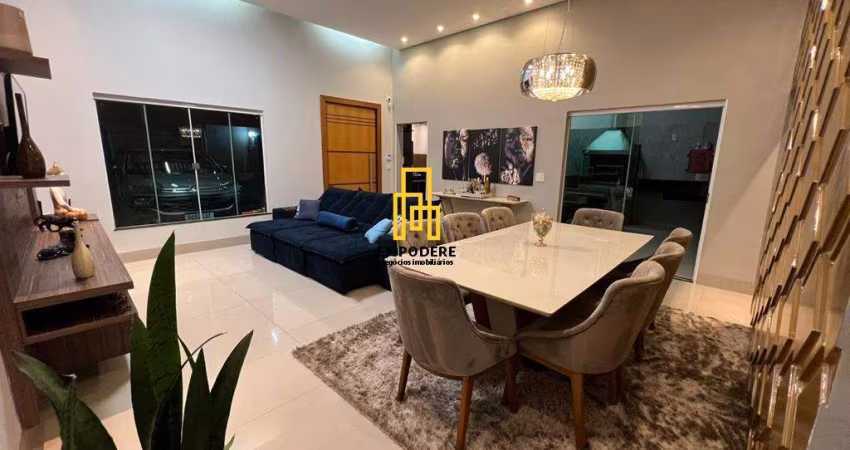Casa para Venda em Uberlândia, Bosque dos Buritis, 3 dormitórios, 2 suítes, 4 banheiros, 2 vagas