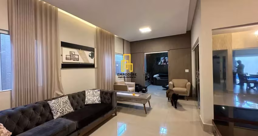 Casa para venda em uberlândia, jardim karaiba, 3 dormitórios, 3 suítes, 4 banheiros, 3 vagas