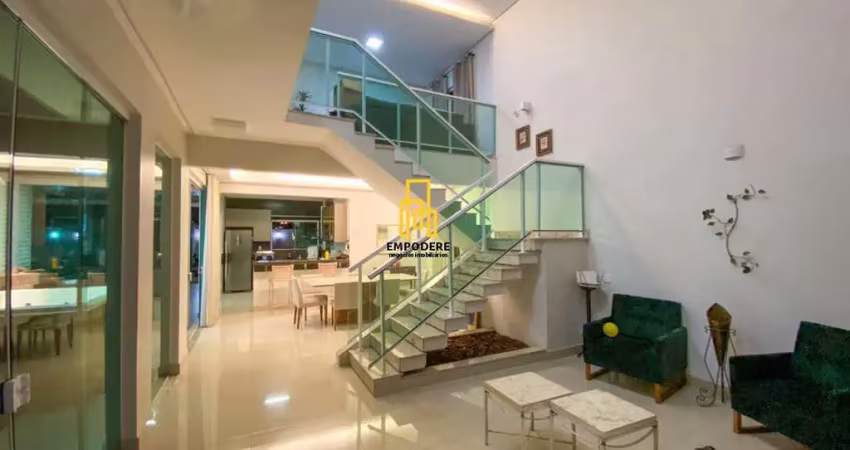 Casa para venda em uberlândia, jardim karaiba, 4 dormitórios, 4 suítes, 6 banheiros, 2 vagas