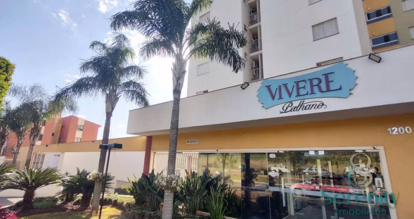 Apartamento para alugar ou vender na Gleba Palhano - Edifício Vivere Palhano - Com 3 dormitórios, sendo 1 suíte, 79m² por R$ 3.100,00/mês ou 640.000,0