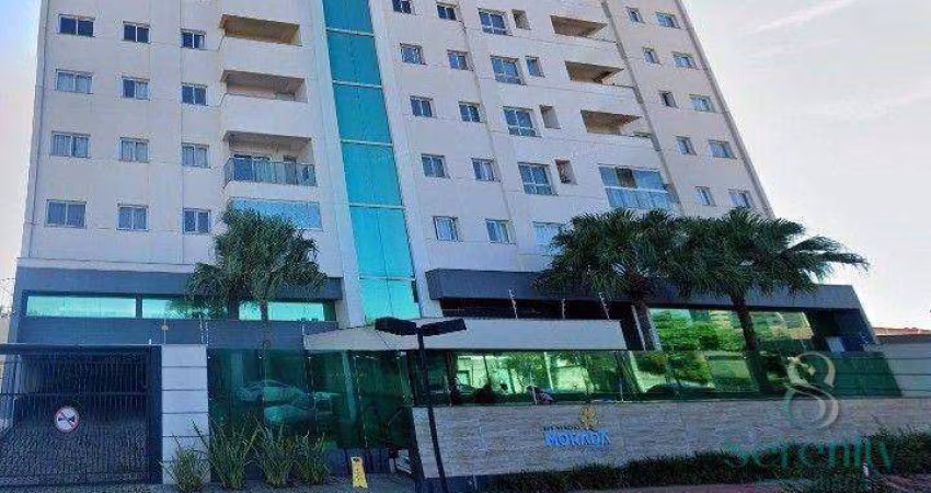 Apartamento para alugar em Londrina - Residencial Morada Shangri-lá - Com 2 dormitórios, sendo 1 suíte, 67,14m² por R$ 2.980,00/mês - Londrina/PR