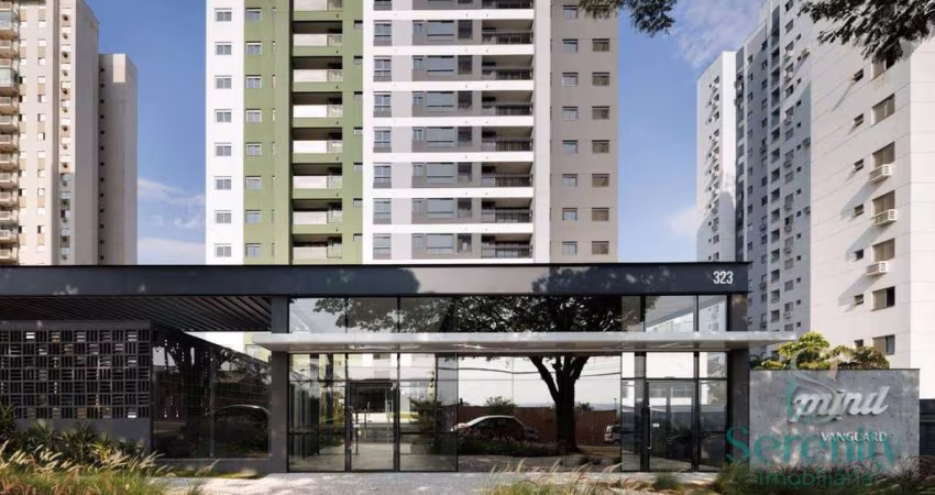 Apartamento para alugar no Edifico Mind - 1 suíte, Sala ampliada, Varanda com churrasqueira - R$3.300,00/mês - Terra Bonita - Londrina/PR