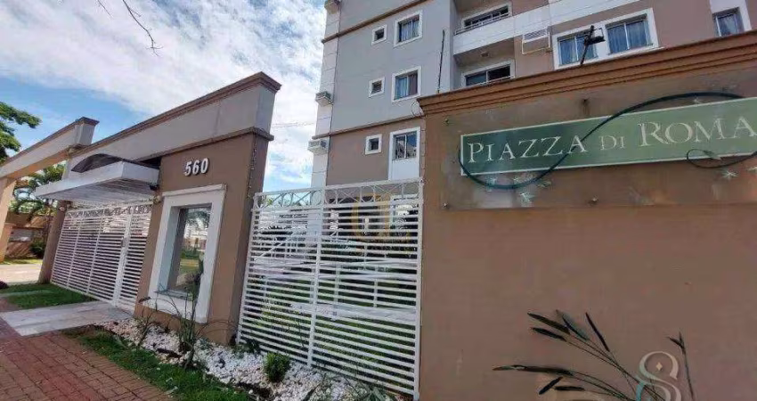 Apartamento à venda em Londrina -  Edifício Piazza Di Roma - 3 dormitórios, 1 suíte, sacada, vaga de garagem - Portal de Versalhes II - Londrina/PR
