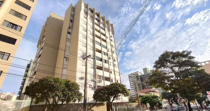 Apartamento para alugar no centro, com 3 dormitórios, 106 m² - venda por R$ 550.000 ou aluguel por R$ 1.800,00/mês - Edifício Valença - Londrina/PR