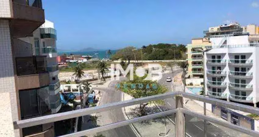 Apartamento com 3 dormitórios à venda, 100 m² por r$ 1.220.000,00 - passagem - cabo frio/rj