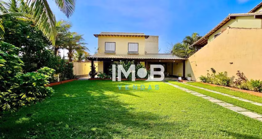 Casa com 3 dormitórios à venda, 198 m² por r$ 1.500.000,00 - foguete - cabo frio/rj