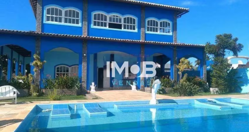 Casa com 8 dormitórios à venda, 1106 m² por r$ 7.000.000 - ogiva - cabo frio/rj