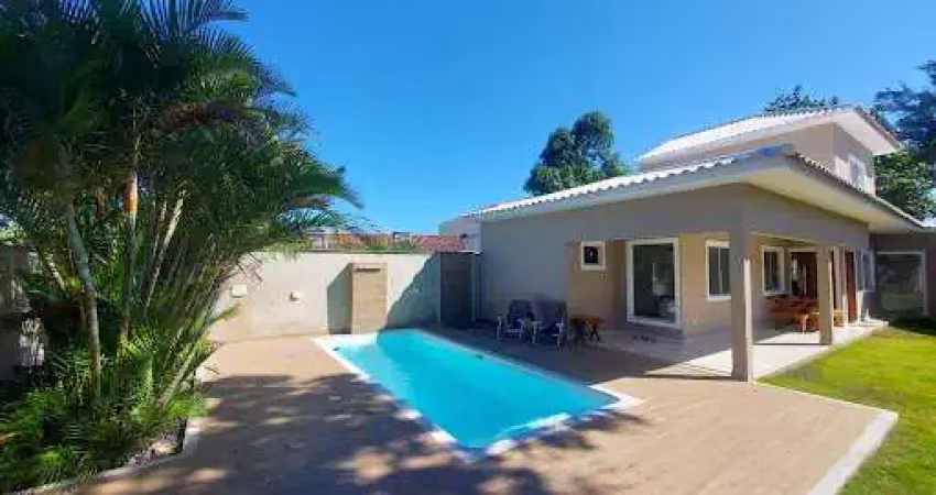 Casa com 3 dormitórios para alugar, 179 m² por r$ 8.000,00/ano - estação - são pedro da aldeia/rj