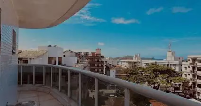 Cobertura com 3 dormitórios à venda, 220 m² por r$ 1.500.000,00 - vila nova - cabo frio/rj