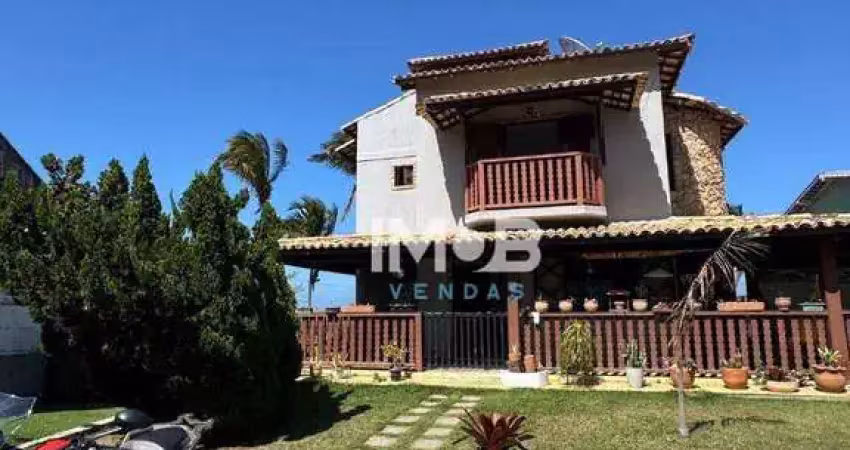 Casa com 3 dormitórios, 250 m² - venda por r$ 1.200.000 ou aluguel por r$ 8.158/mês - praia linda - são pedro da aldeia/rj
