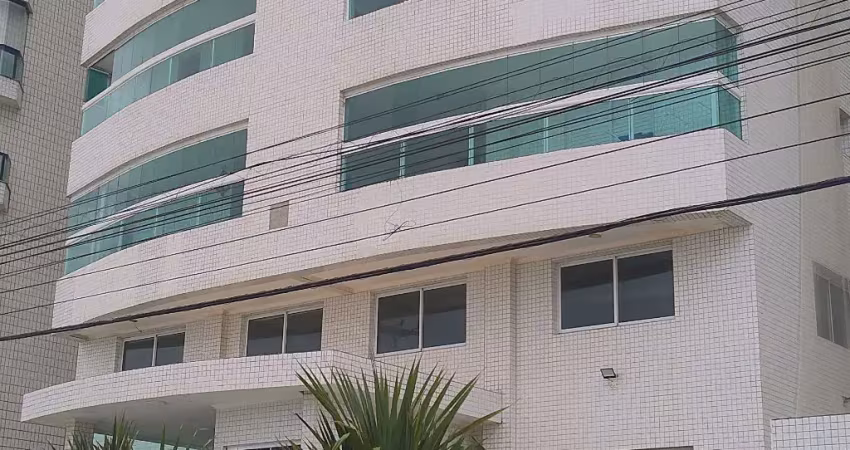 Apartamento 2 dormitórios mobiliado, varanda gourmet e vista do mar