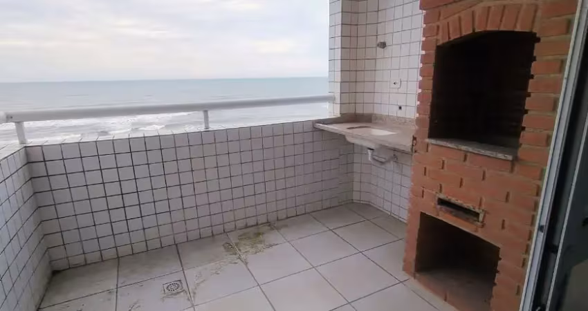 Maravilhoso apartamento de frente ao mar, varanda gourmet,  portaria 24 horas