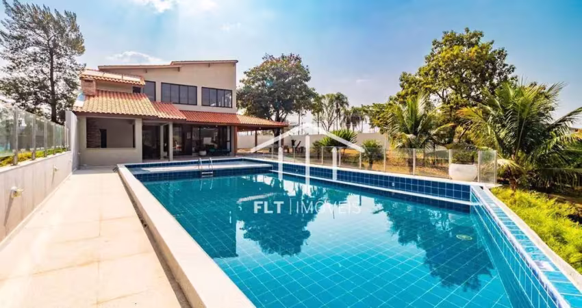 Chácara com 5 dormitórios à venda, 1552 m² por r$ 2.450.000,00 - jardim centenário - atibaia/sp