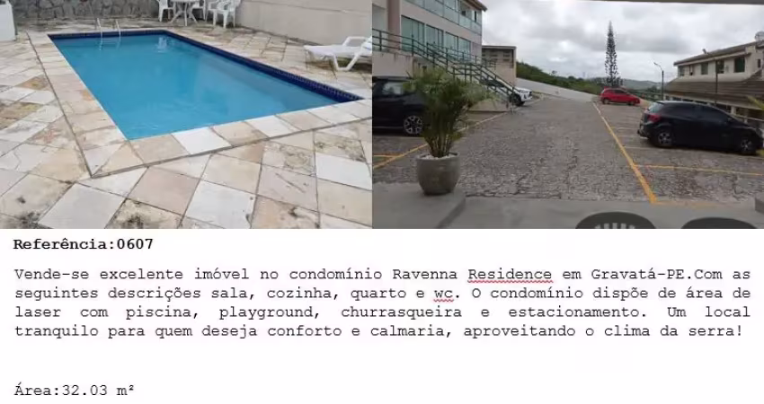 Vende-se excelente imóvel no condomínio ravenna residence em gravatá-pe.