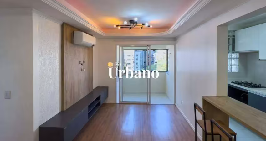 More no coração de canoas, apartamento semi mobiliado.