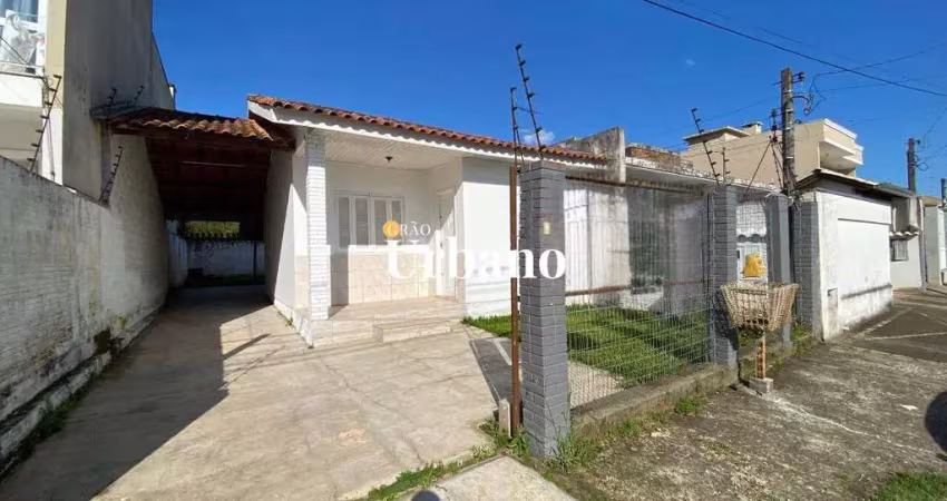 Casa com pátio e churrasqueira no bairro igara – 2 dormitórios