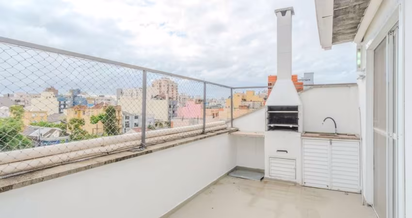Cobertura com 2 quartos à venda na Rua Doutor Sebastião Leão, 170, Azenha, Porto Alegre