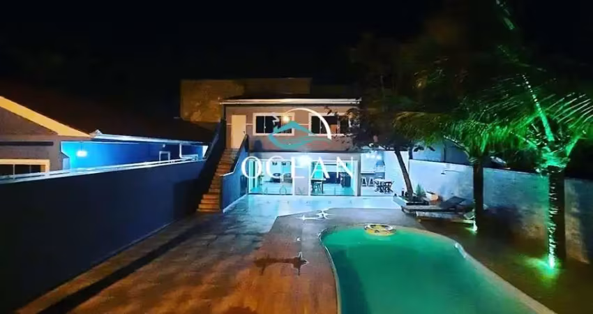 Sobrado 50m do mar com piscina Matinhos