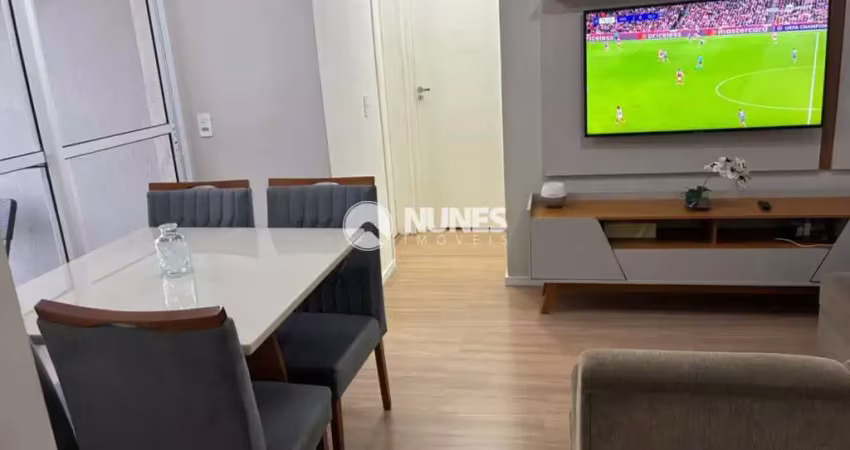 1º locação lindo apartamento mobiliado para locação, com 02 quatros no bairro jardim mutinga!