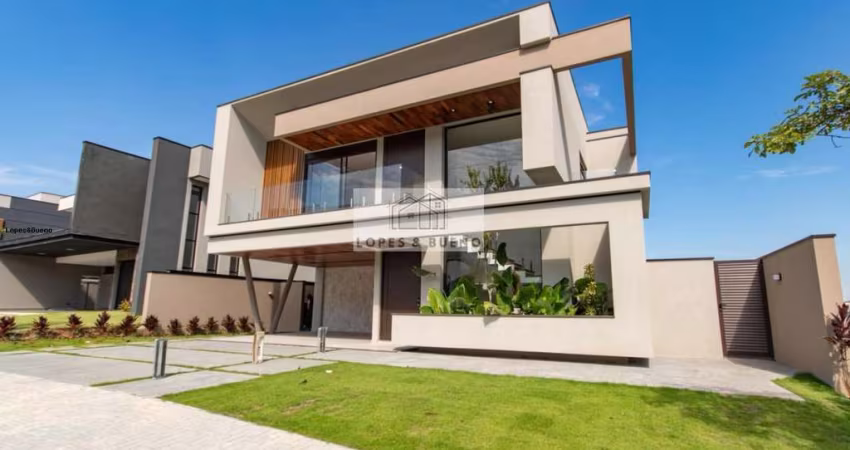 Alphavile são josé - casa nova, nunca habitada, toda planejada e automatizada - 4 suítes.