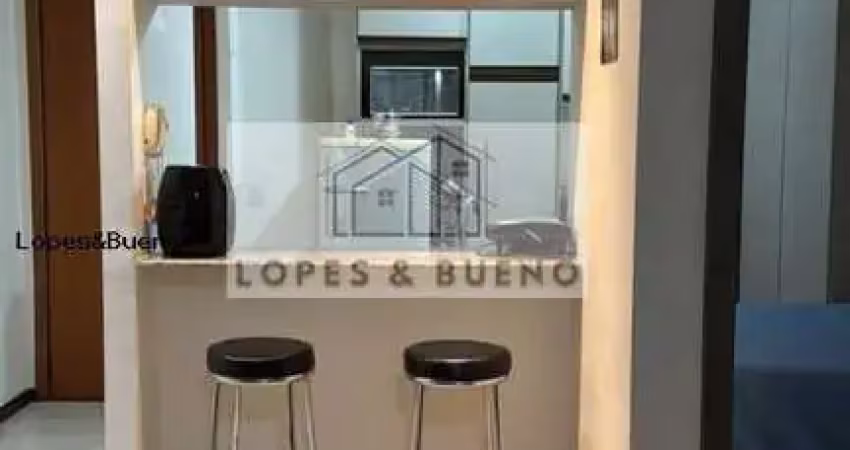Apartamento (mondrian jardim aquarius) 1dormitório mobiliado