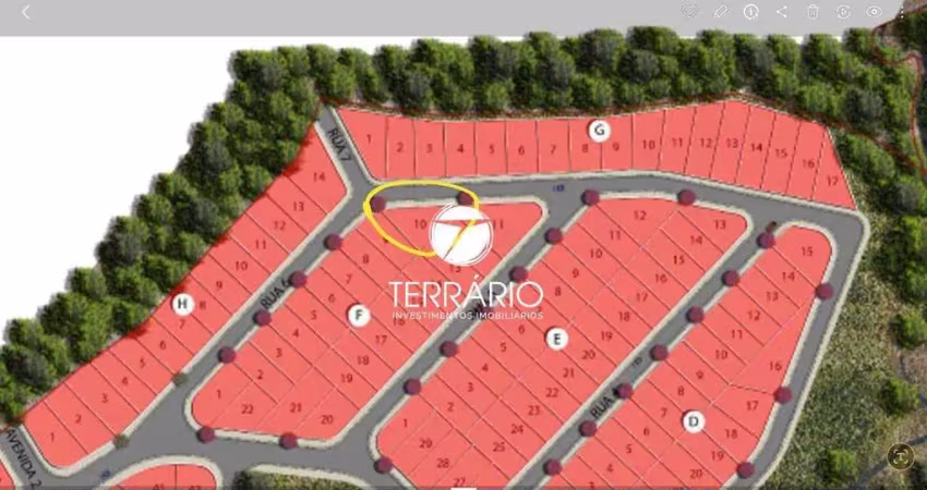 Terreno à venda no alta villa em varginha com 418,00m²