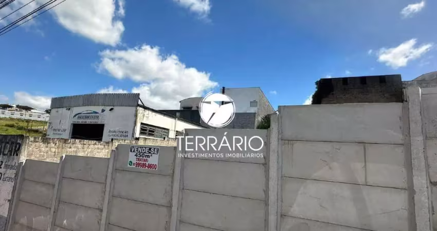 Terreno à venda no industrial reinaldo foresti em varginha com 450,00m²