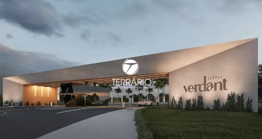 Terreno à venda no verdant ilha urbana em varginha com 308,82m² - oportunidade única de investimento!