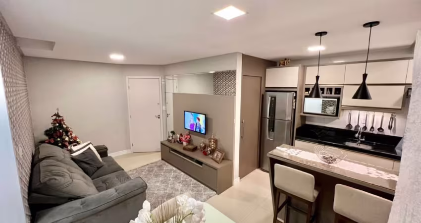 Apartamento São  Francisco de Assis com sacada c/ churrasqueira